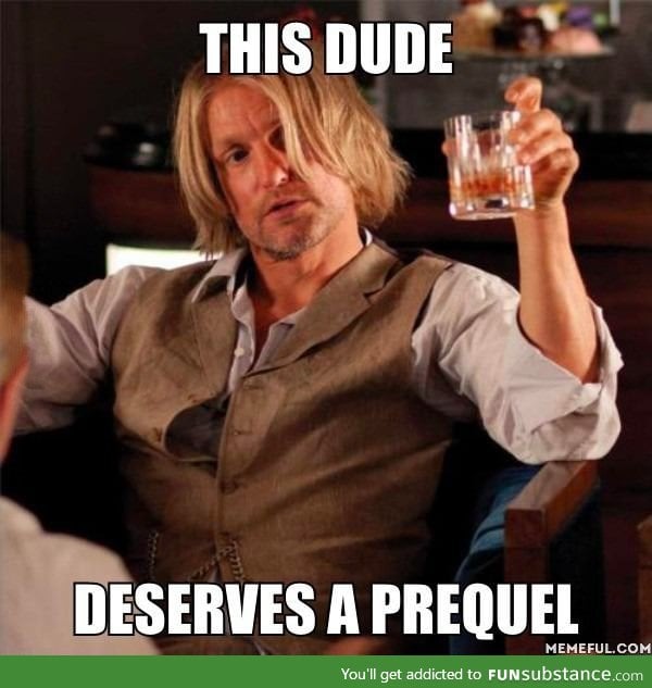 Hunger Game is over, but what about a prequel with Haymitch