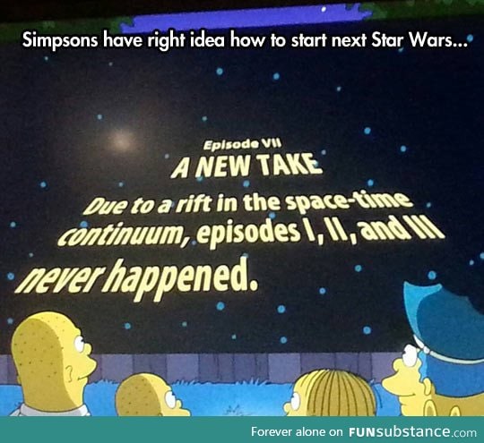 How the next star wars should start