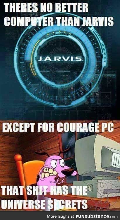 Jarvis or Courage's computer 