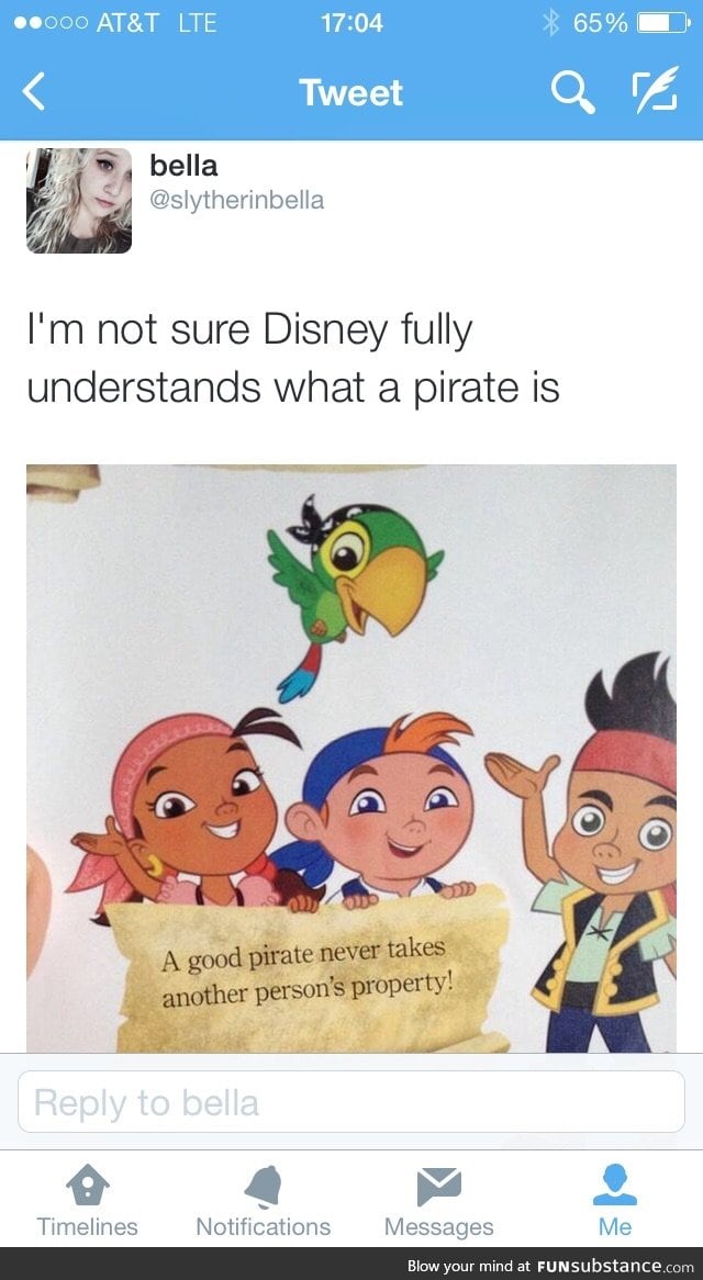 A "good" pirate