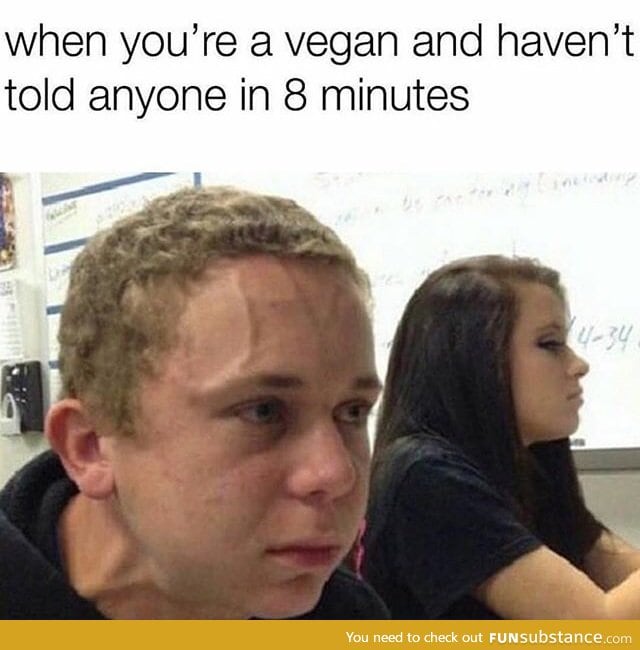 Spot the vegan