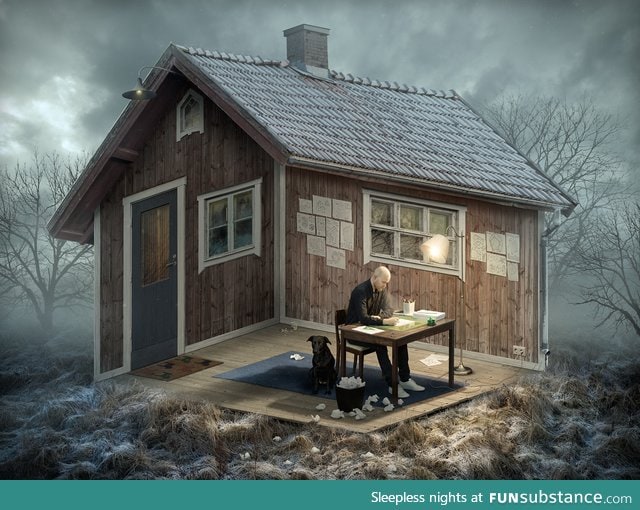 The Architect' by Erik Johansson really confuses my mind!