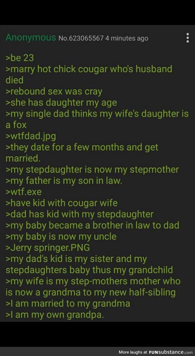 One of my favourite greentexts