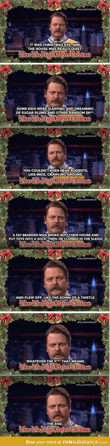 Story Time with Nick Offerman: The Night Before Christmas