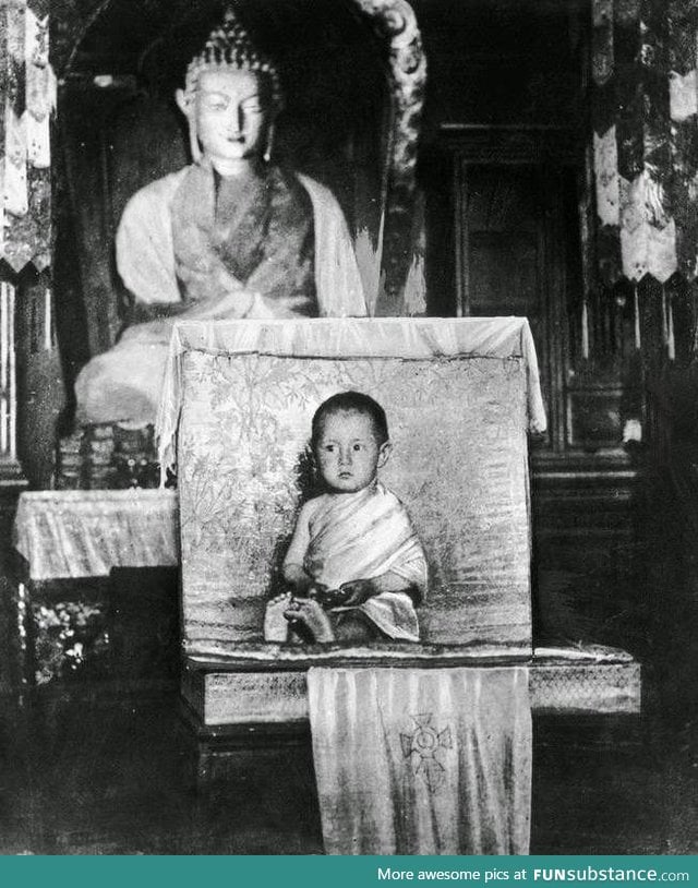 The Dalai Lama at age 2. 1937