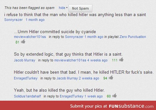Hitler did nothing wrong