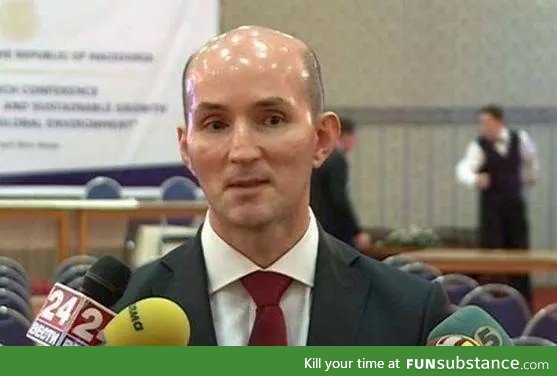 His head is brighter than my future