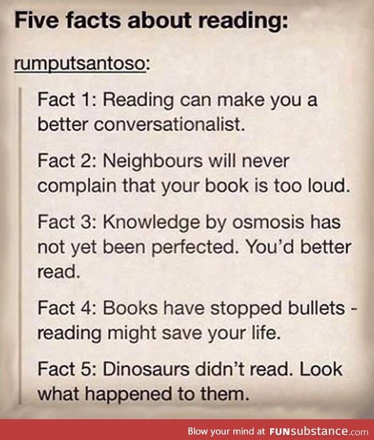 Reasons reading is important