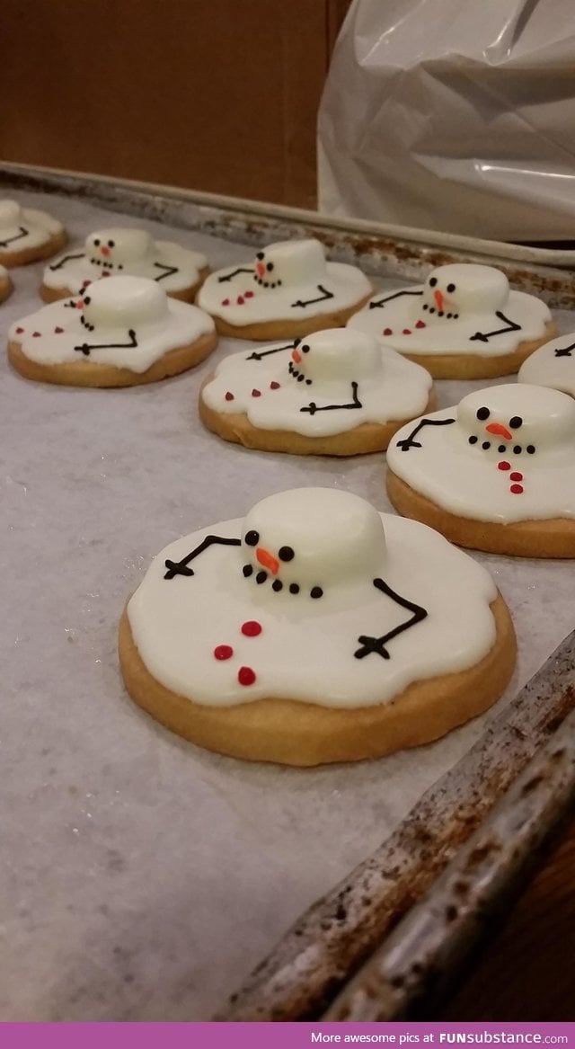 These cookies capture the unseasonably warm weather perfectly