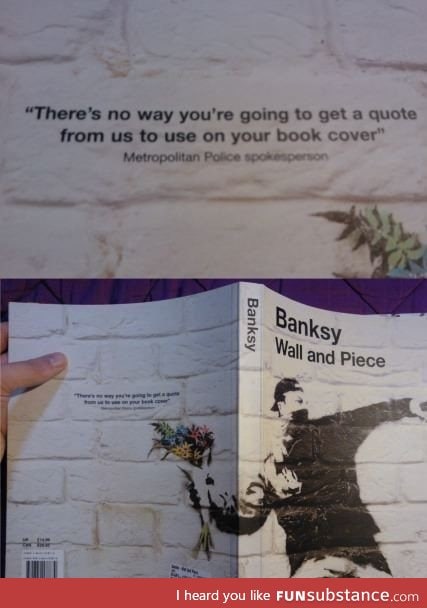 Well played, banksy. Well played