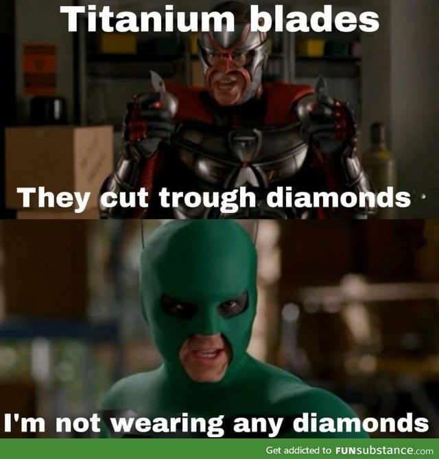 Titanium blades