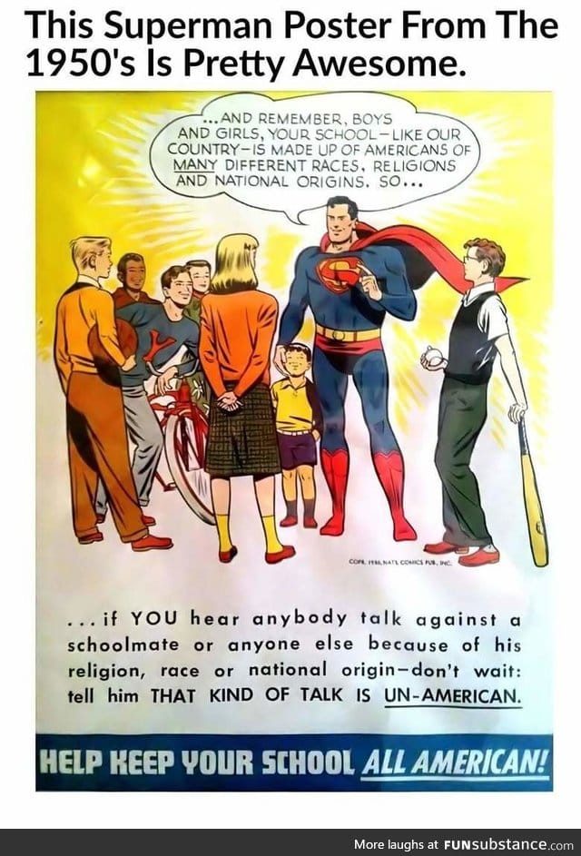 Superman in the 50s