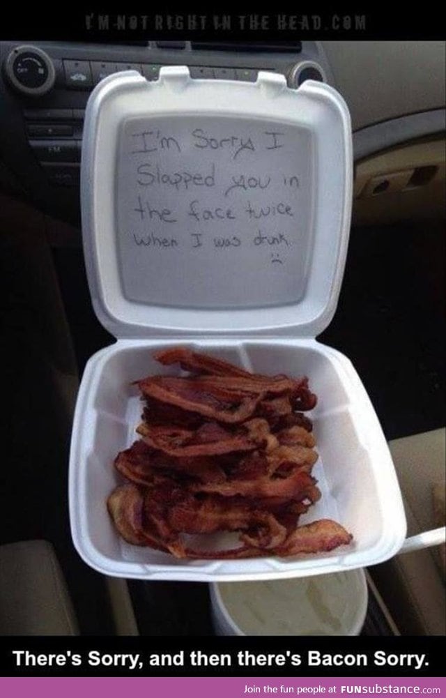 Bacon sorry
