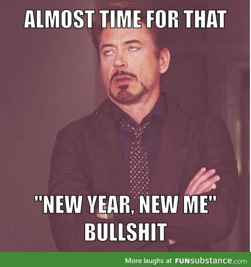 Brace yourself, New Year is coming