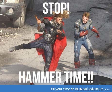 Steve: Thor please stop.