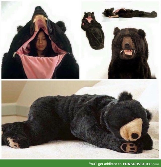 My next sleeping bag when I go camping