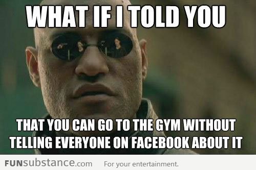 Going to the gym?