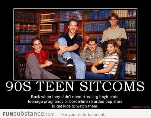 90s Teen Sitcoms