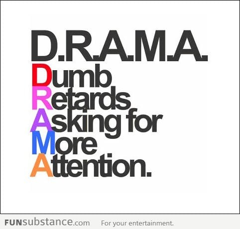 Meaning of Drama...