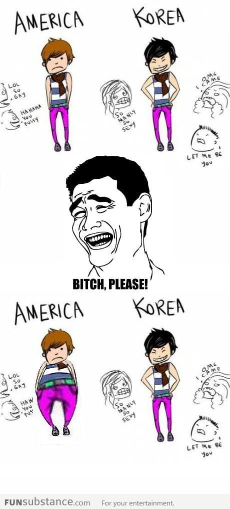 America vs. Korea