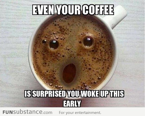 Surprised Coffee