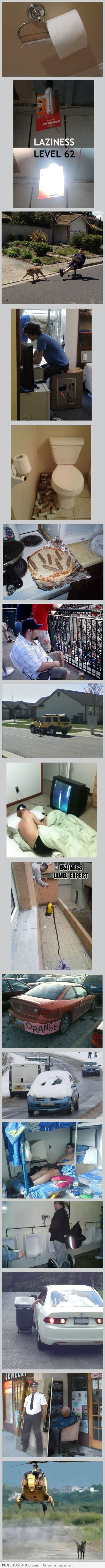 17 Acts Of Epic Laziness