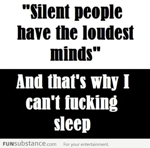 Silent people