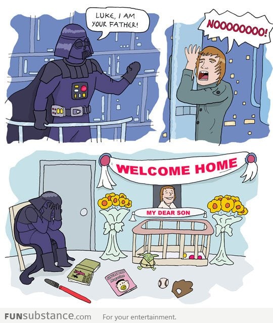 Poor Darth Vader