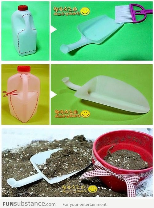 Ingenious way to make a spade