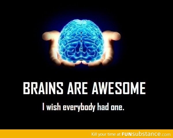 Brains are awesome