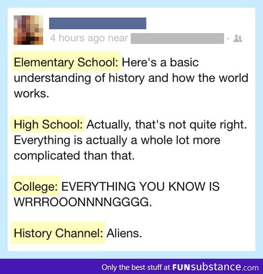 Everything you know about history is wrong