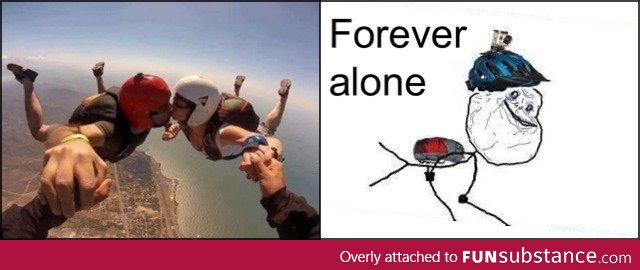 Froever alone Skydiving