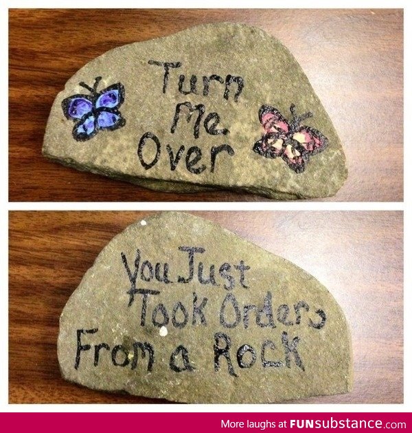 Clever rock