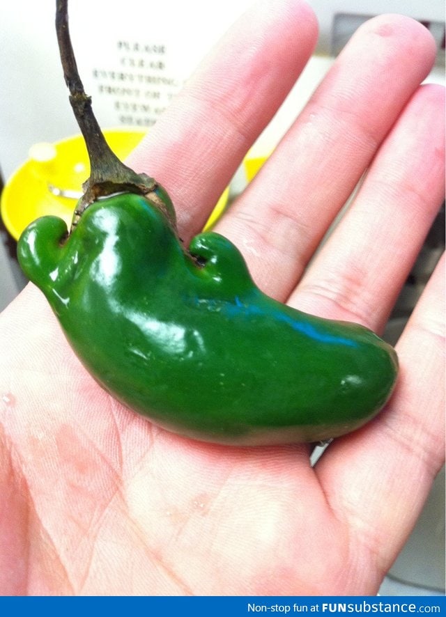 That's one strong pepper