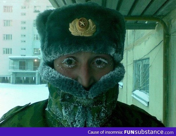 What -50C does to your face