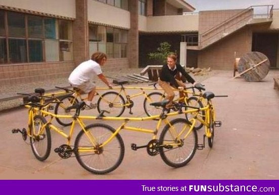 Weird bicycle