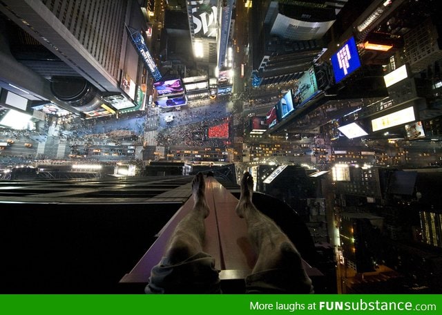 Just Times Square From Above