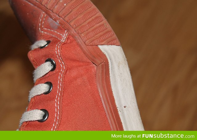 The Achilles Heel of every Converse shoe