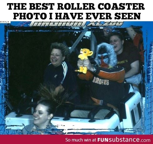 Probably the best roller coaster photo ever taken