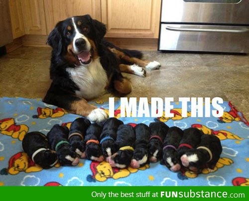 A proud mom