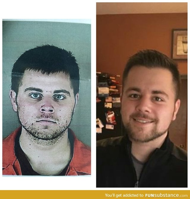 This guy quit meth a year ago. It's crazy how much can change