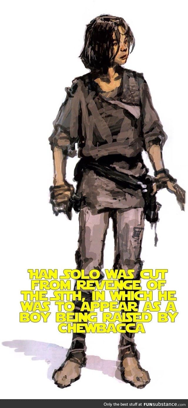 Fun fact about Han Solo