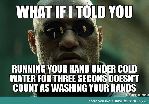 This goes out to roughly 65% of guys I see in public bathrooms