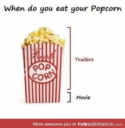Every time I go to the cinema