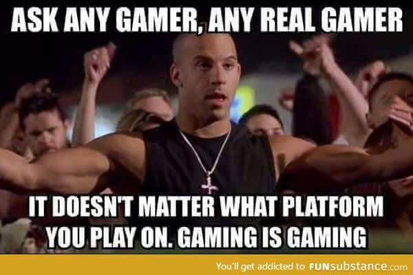 All gamers unite
