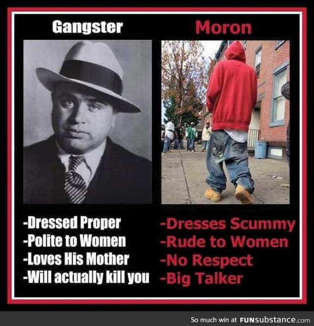 Gangster vs Moron