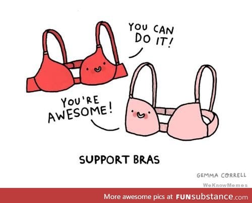Support bras