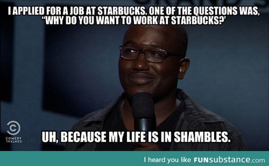 As a Starbucks employee, I can really relate