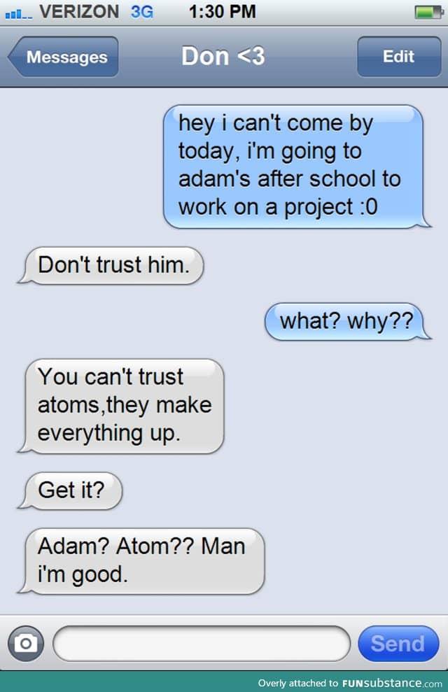 Adams atoms what's the difference (no offense to any Adams)