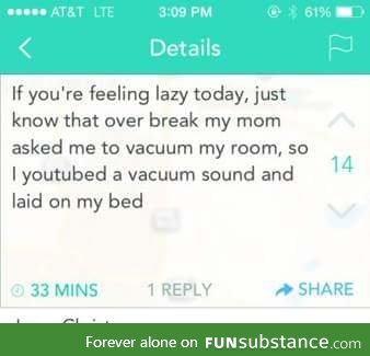 Lazy genius
